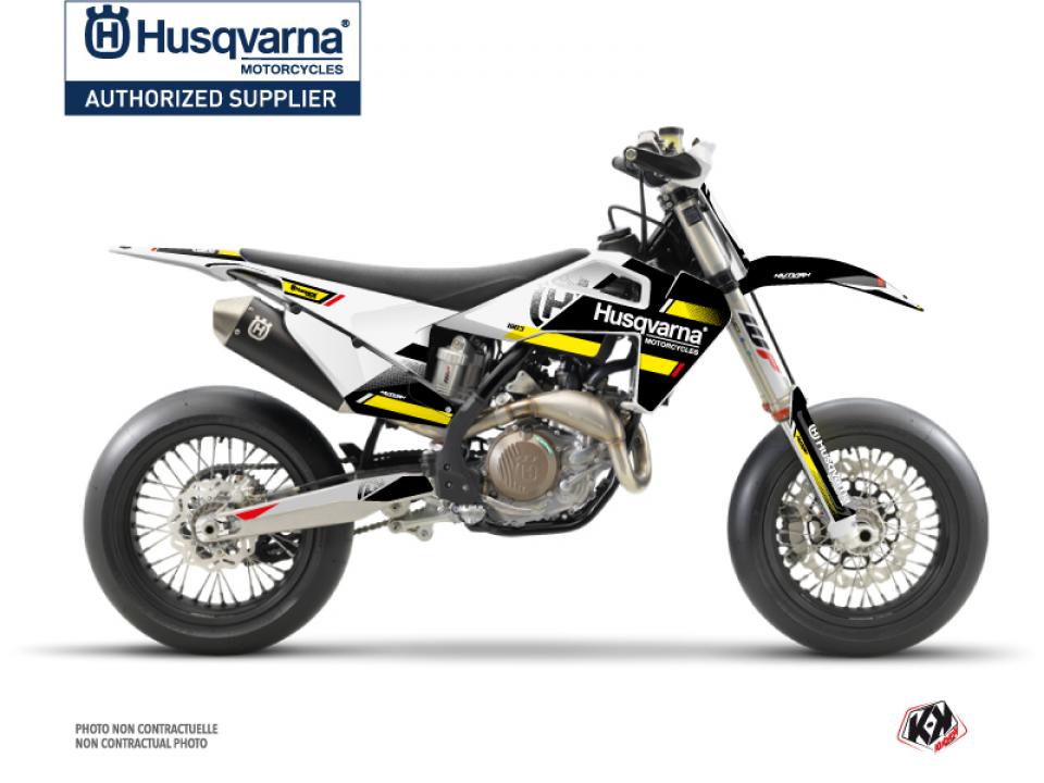 Autocollant stickers Kutvek pour Moto Husqvarna 450 Fs Supermoto 2014 à 2015 Neuf