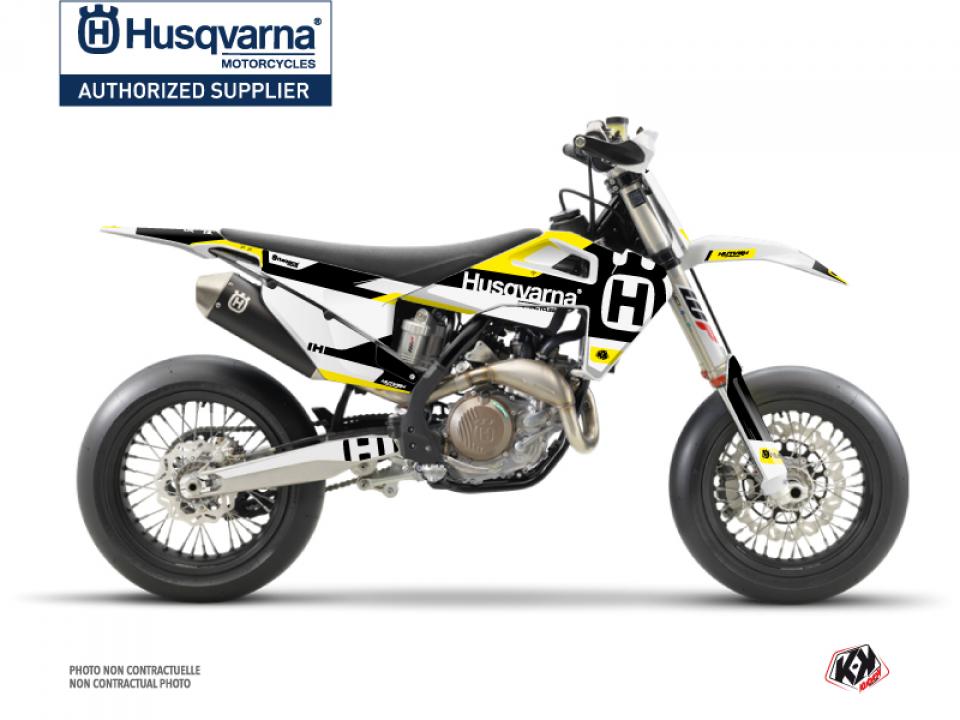 Autocollant stickers Kutvek pour Moto Husqvarna 450 FS RALLY 2014 à 2015 Neuf