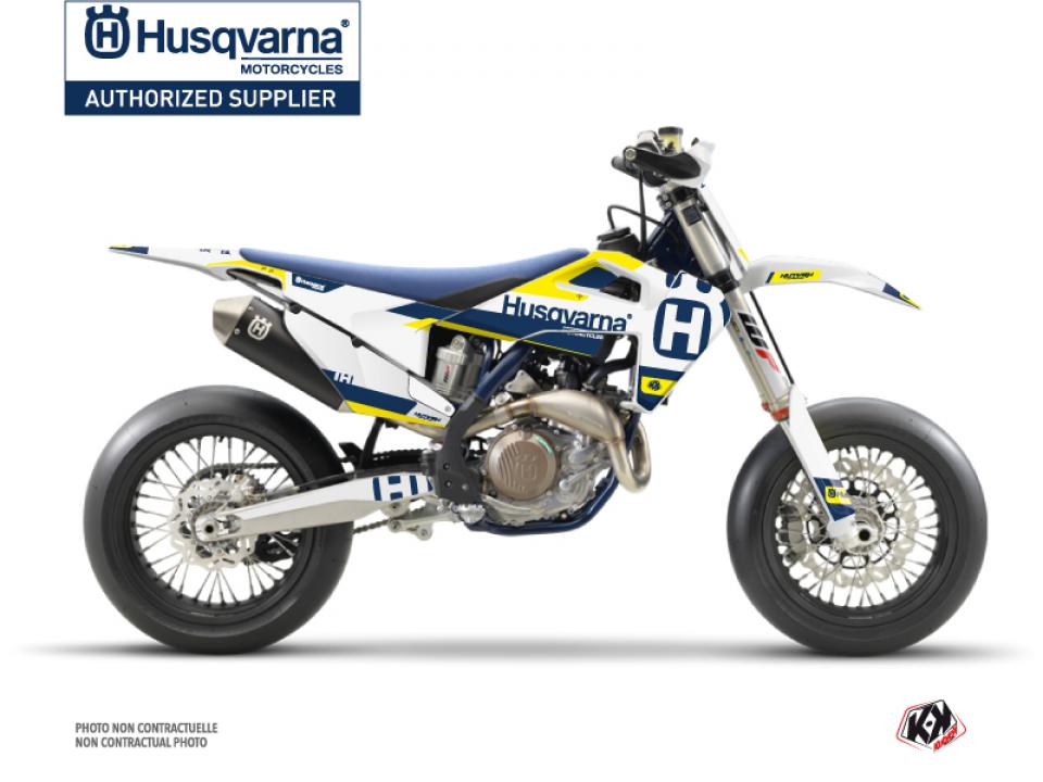 Autocollant stickers Kutvek pour Moto Husqvarna 450 Fs Supermoto 2014 à 2015 Neuf