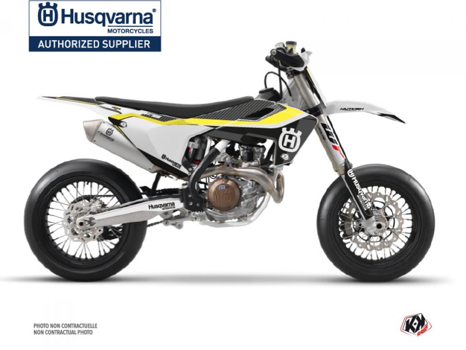 Autocollant stickers Kutvek pour Moto Husqvarna 450 FS RALLY 2016 à 2018 Neuf