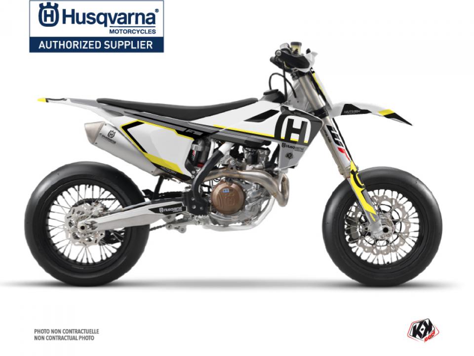 Autocollant stickers Kutvek pour Moto Husqvarna 450 FS RALLY 2019 à 2022 Neuf