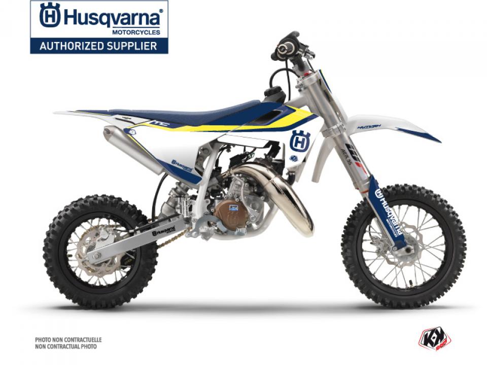 Autocollant stickers Kutvek pour Moto Husqvarna 50 TC 2017 à 2018 Neuf