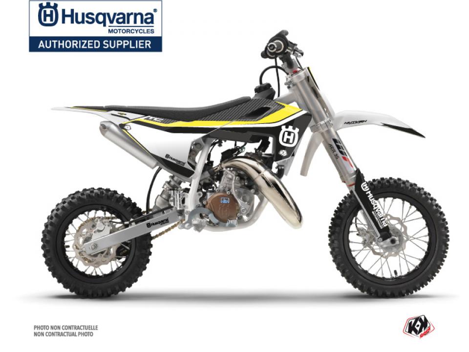 Autocollant stickers Kutvek pour Moto Husqvarna 50 TC 2017 à 2018 Neuf