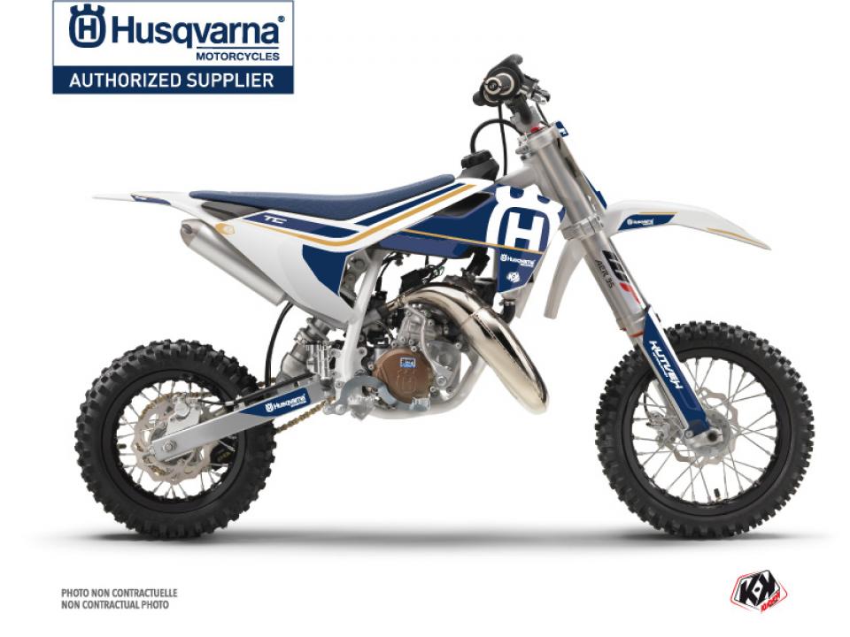 Autocollant stickers Kutvek pour Moto Husqvarna 50 TC 2017 à 2018 Neuf