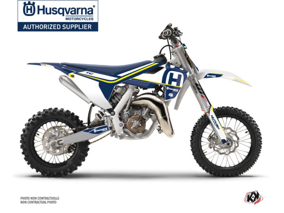 Autocollant stickers Kutvek pour Moto Husqvarna 50 TC 2017 à 2018 Neuf