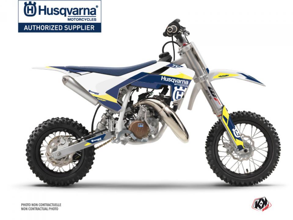 Autocollant stickers Kutvek pour Moto Husqvarna 50 TC 2017 à 2018 Neuf