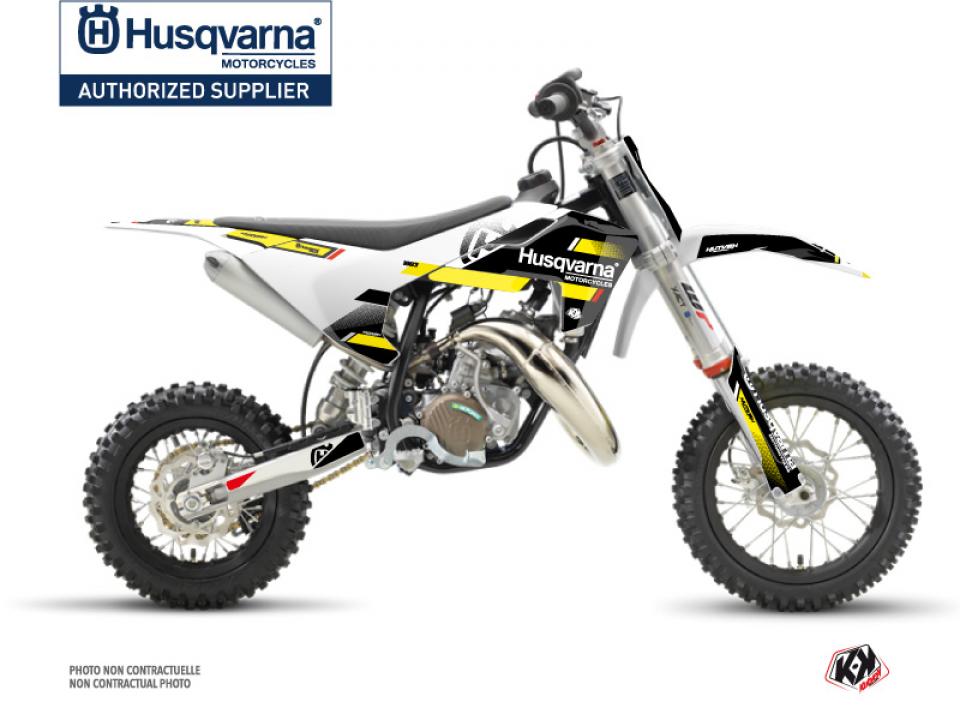 Autocollant stickers Kutvek pour Moto Husqvarna 50 TC 2017 à 2018 Neuf