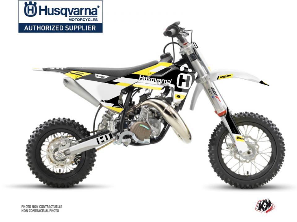 Autocollant stickers Kutvek pour Moto Husqvarna 50 TC 2017 à 2018 Neuf