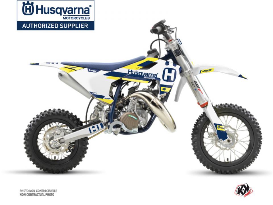 Autocollant stickers Kutvek pour Moto Husqvarna 50 TC 2017 à 2018 Neuf