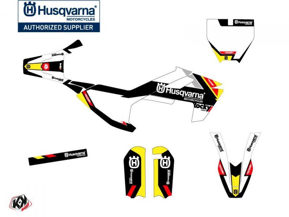 Autocollant stickers Kutvek pour Moto Husqvarna 50 TC 2019 Neuf