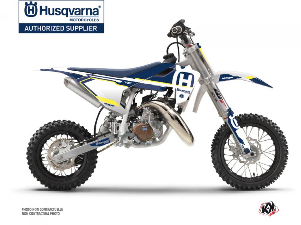 Autocollant stickers Kutvek pour Moto Husqvarna 50 TC 2020 à 2023 Neuf