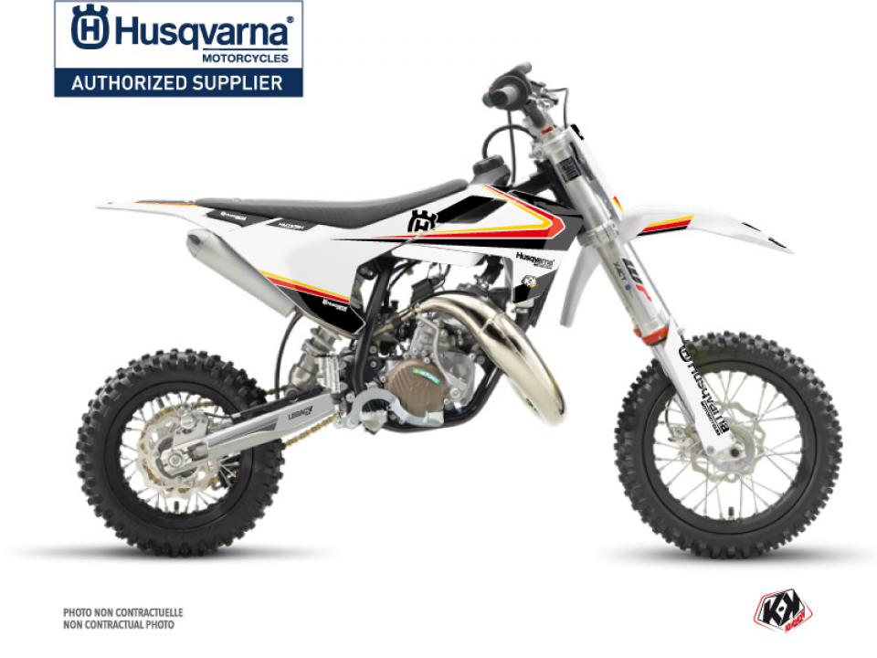 Autocollant stickers Kutvek pour Moto Husqvarna 50 TC 2020 à 2023 Neuf