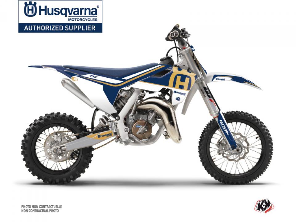 Autocollant stickers Kutvek pour Moto Husqvarna 65 TC 2017 à 2023 Neuf