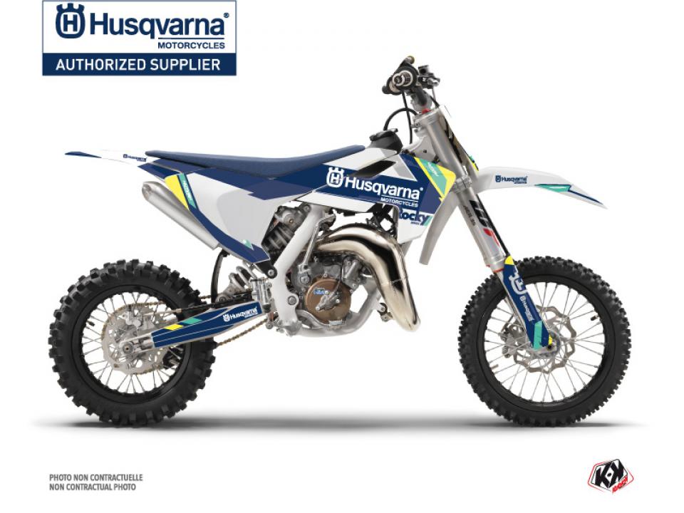 Autocollant stickers Kutvek pour Moto Husqvarna 65 TC 2017 à 2023 Neuf