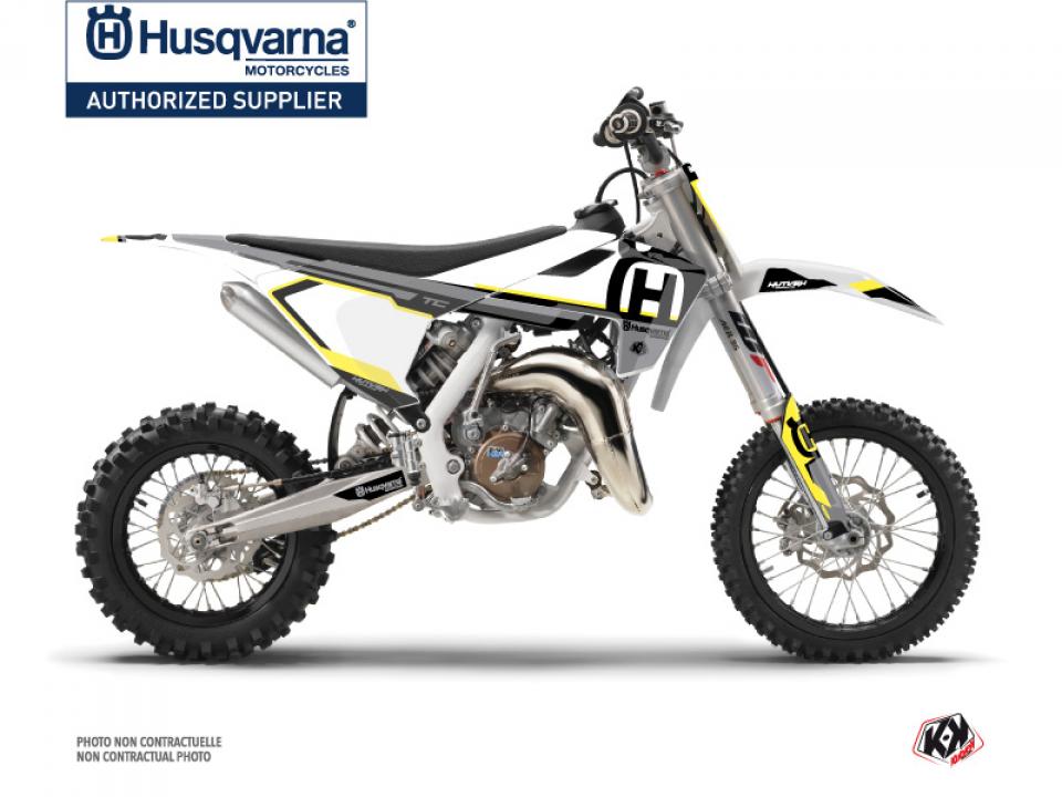 Autocollant stickers Kutvek pour Moto Husqvarna 65 TC 2017 à 2023 Neuf