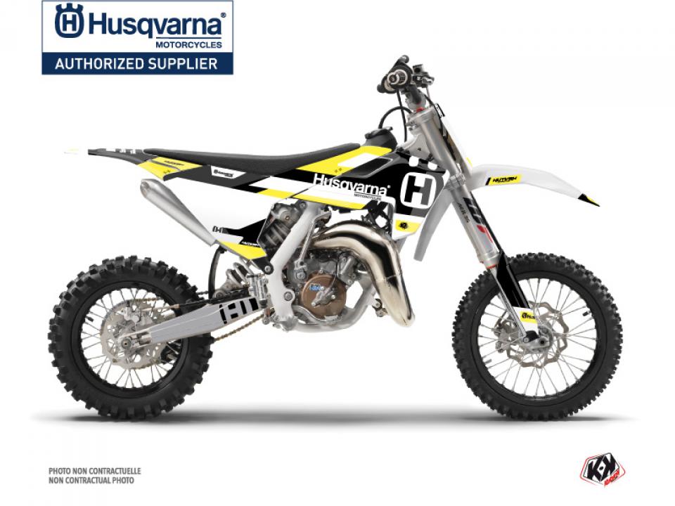 Autocollant stickers Kutvek pour Moto Husqvarna 65 TC 2017 à 2023 Neuf