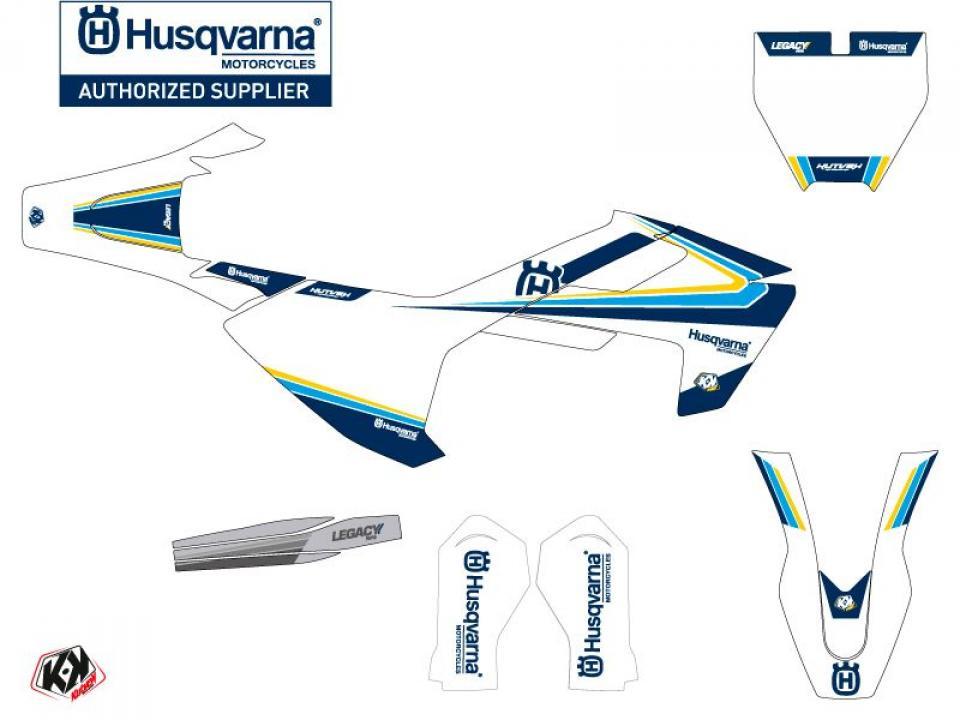Autocollant stickers Kutvek pour Moto Husqvarna 65 TC 2019 à 2023 Neuf