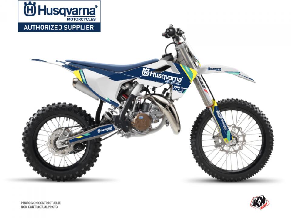 Autocollant stickers Kutvek pour Moto Husqvarna 85 Tc Grandes Roues 2014 Neuf