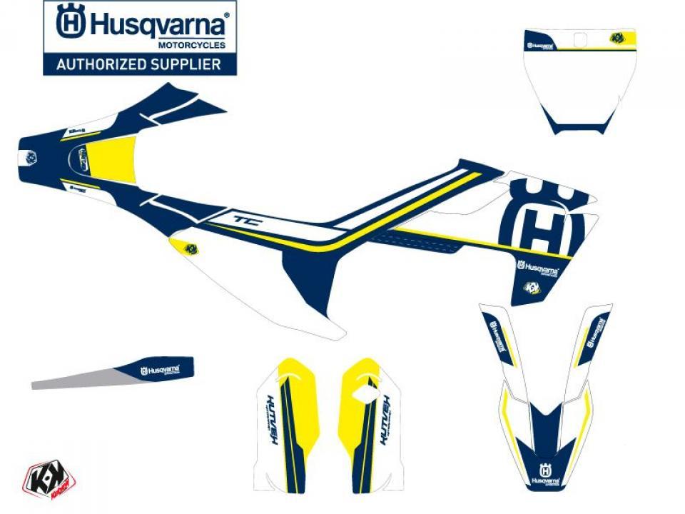 Autocollant stickers Kutvek pour Moto Husqvarna 85 Tc Petites Roues 2015 à 2017 Neuf