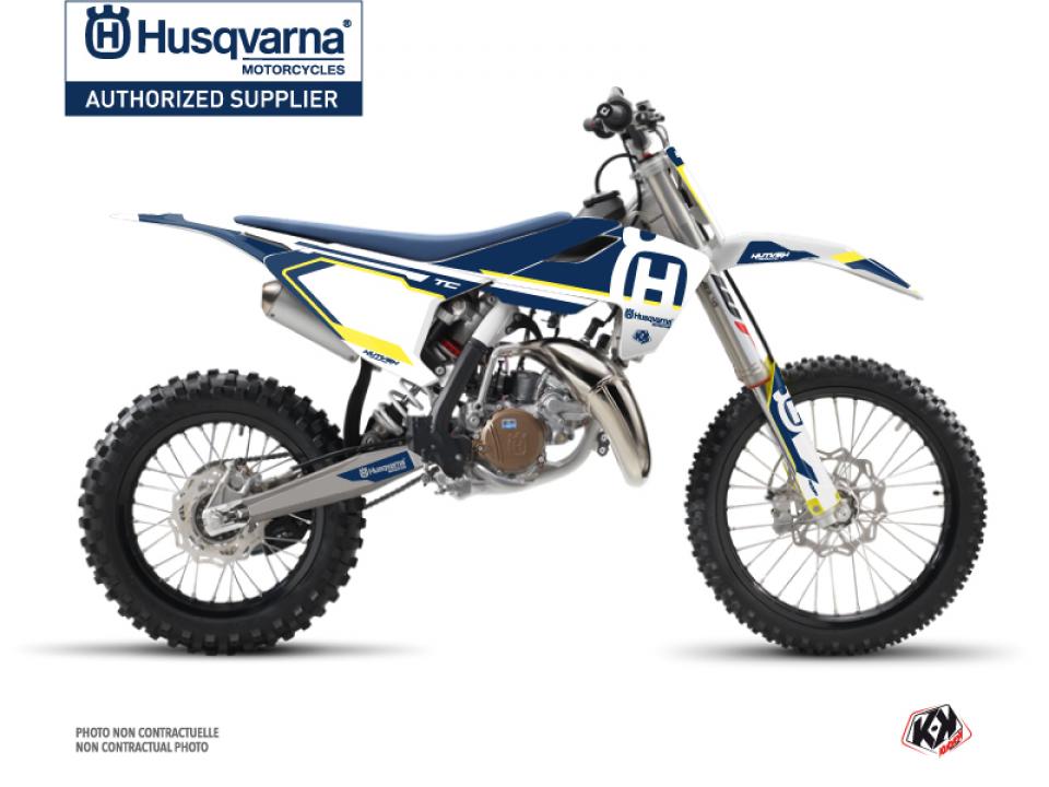 Autocollant stickers Kutvek pour Moto Husqvarna 85 Tc Grandes Roues 2015 à 2017 Neuf