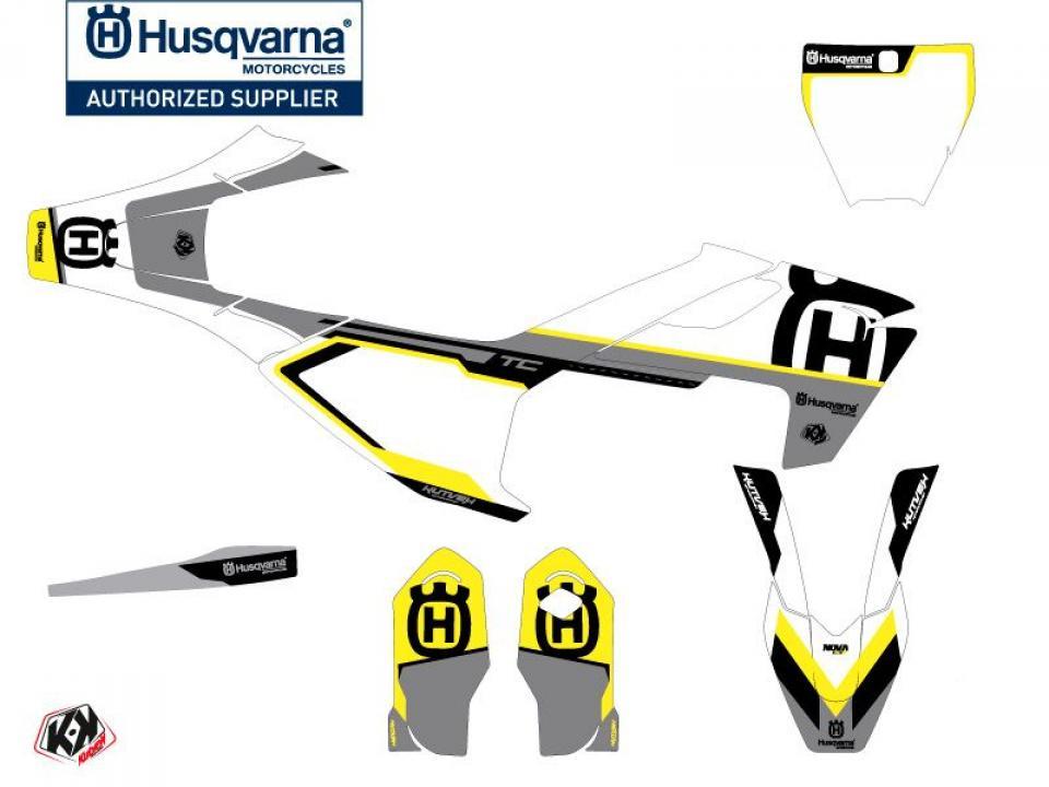 Autocollant stickers Kutvek pour Moto Husqvarna 85 Tc Grandes Roues 2015 à 2017 Neuf