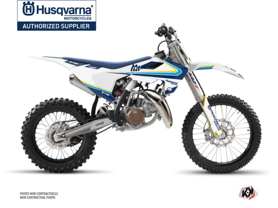 Autocollant stickers Kutvek pour Moto Husqvarna 85 Tc Grandes Roues 2015 à 2017 Neuf