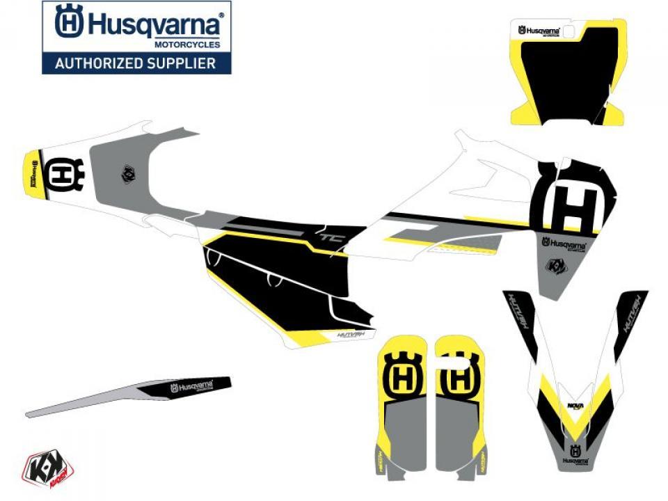 Autocollant stickers Kutvek pour Moto Husqvarna 125 TC 2014 Neuf