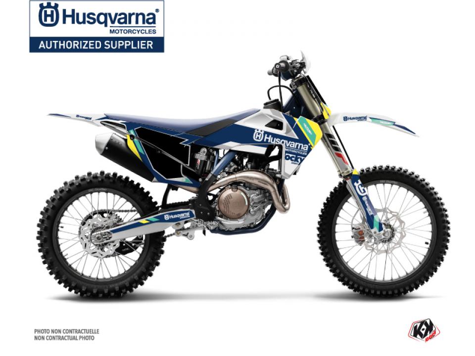 Autocollant stickers Kutvek pour Moto Husqvarna 125 TC 2015 Neuf