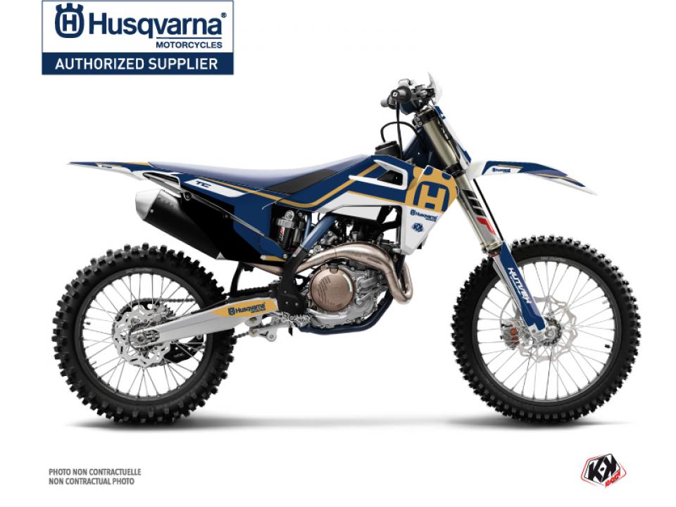 Autocollant stickers Kutvek pour Moto Husqvarna 125 TC 2016 à 2018 Neuf