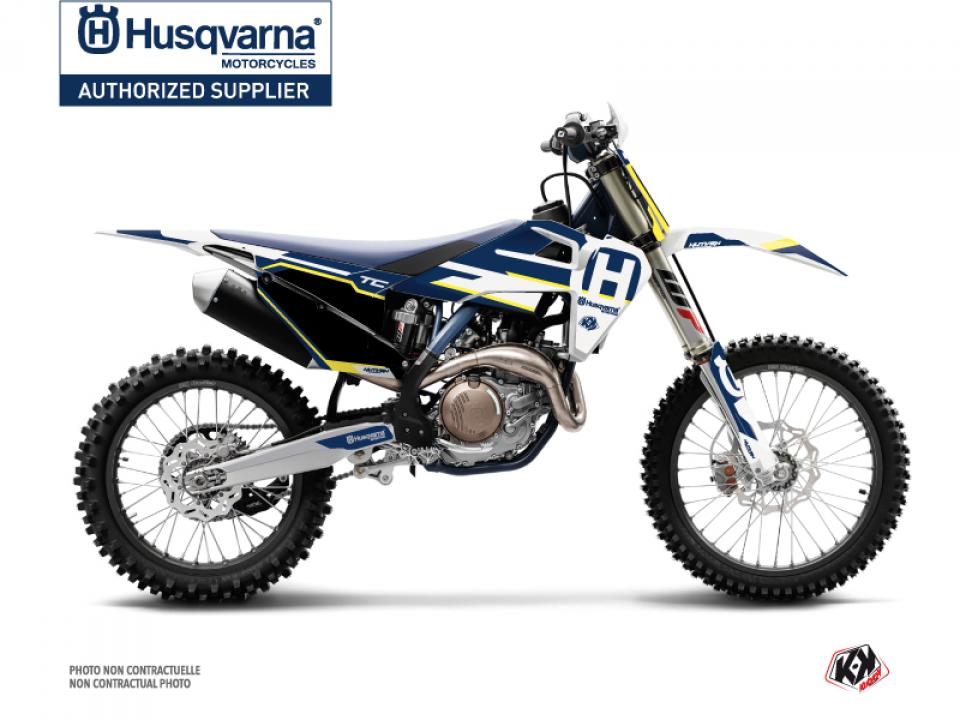 Autocollant stickers Kutvek pour Moto Husqvarna 125 TC 2016 à 2018 Neuf