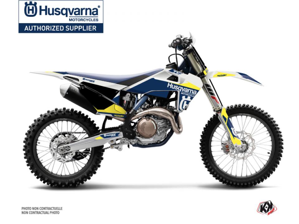 Autocollant stickers Kutvek pour Moto Husqvarna 125 TC 2016 à 2018 Neuf