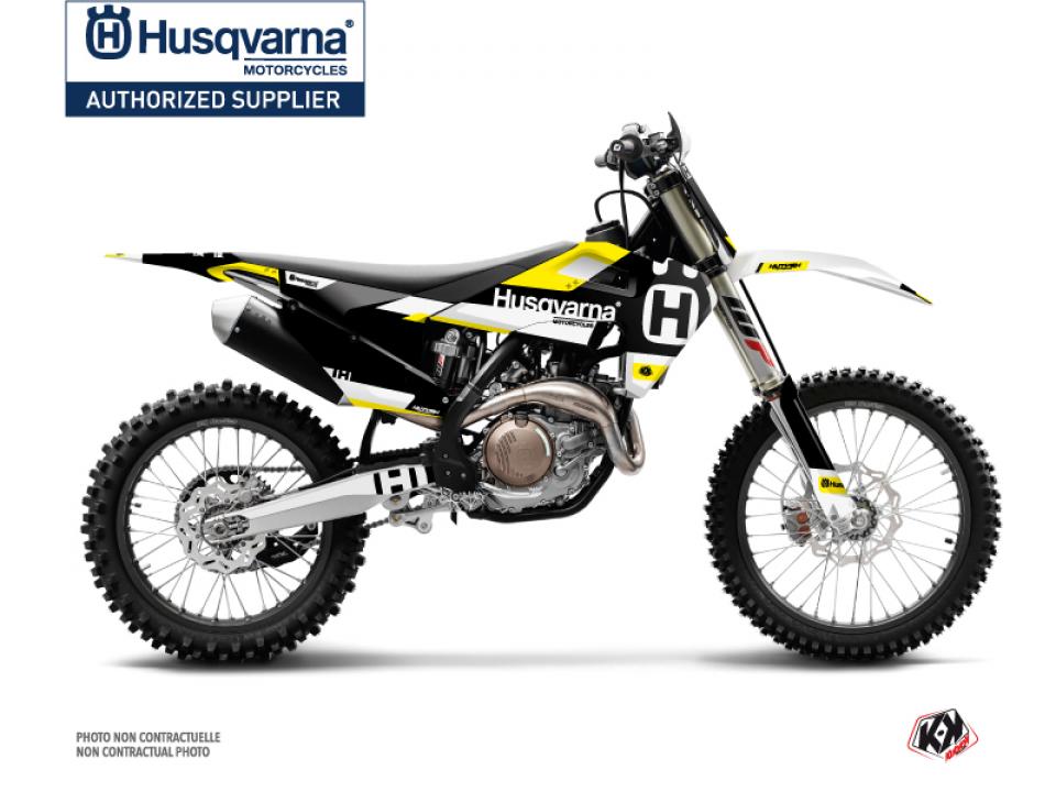 Autocollant stickers Kutvek pour Moto Husqvarna 125 TC 2016 à 2018 Neuf