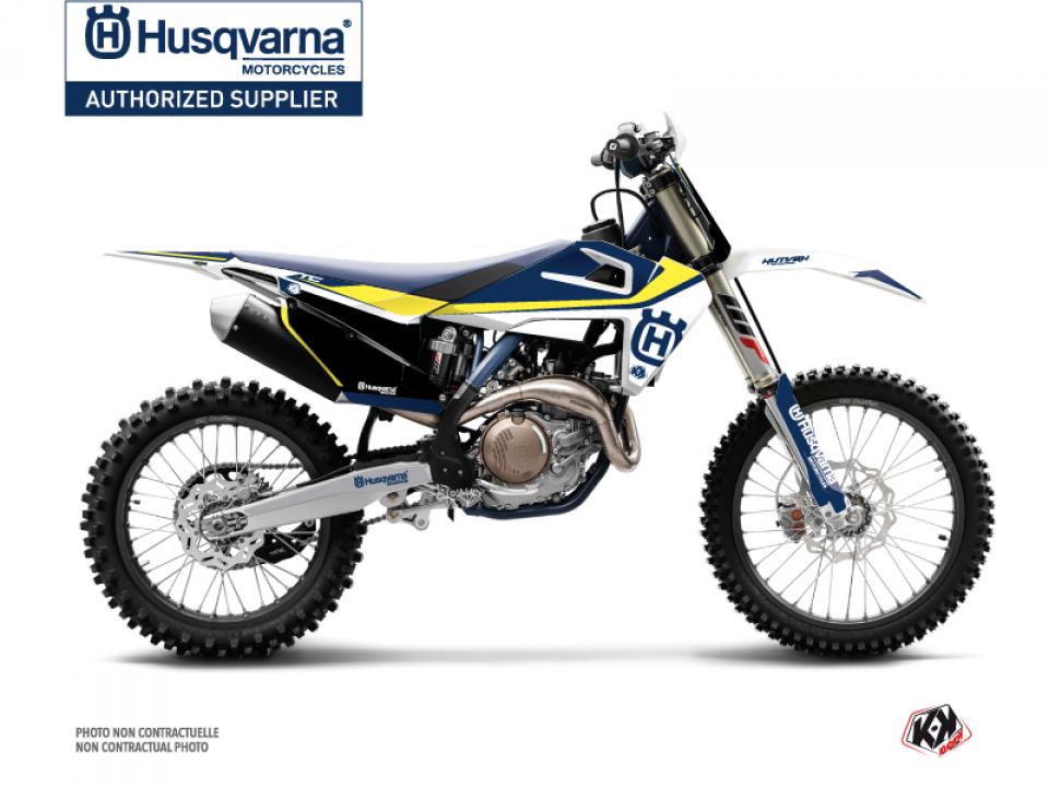 Autocollant stickers Kutvek pour Moto Husqvarna 125 TC 2019 à 2022 Neuf