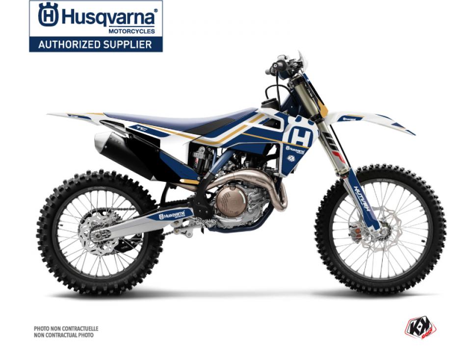 Autocollant stickers Kutvek pour Moto Husqvarna 125 TC 2019 à 2022 Neuf