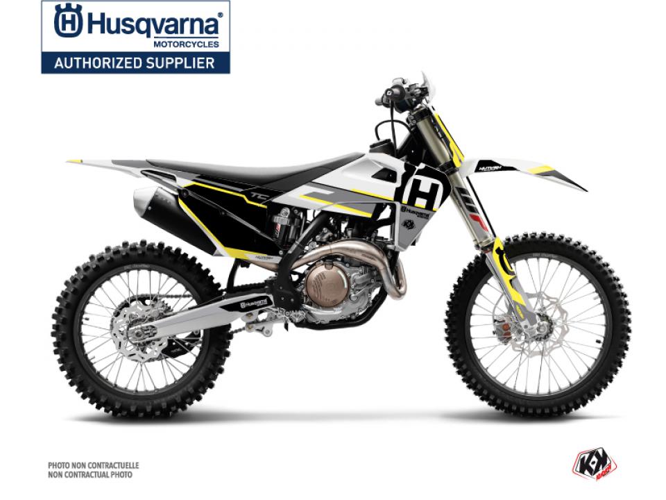 Autocollant stickers Kutvek pour Moto Husqvarna 125 TC 2019 à 2022 Neuf