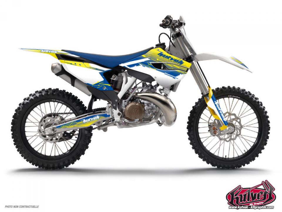 Autocollant stickers Kutvek pour Moto Husqvarna 125 TC 2019 à 2022 Neuf