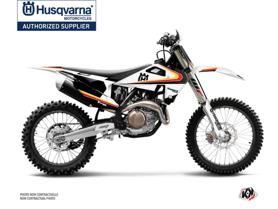 Autocollant stickers Kutvek pour Moto Husqvarna 125 TC 2019 à 2022 Neuf