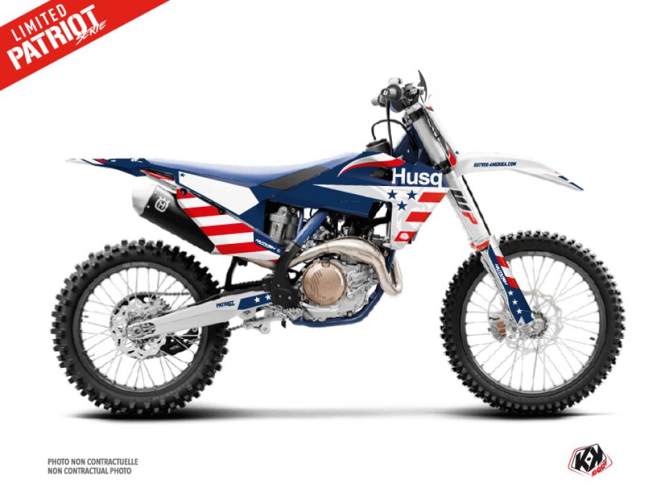 Autocollant stickers Kutvek pour Moto Husqvarna 125 TC 2019 à 2022 Neuf