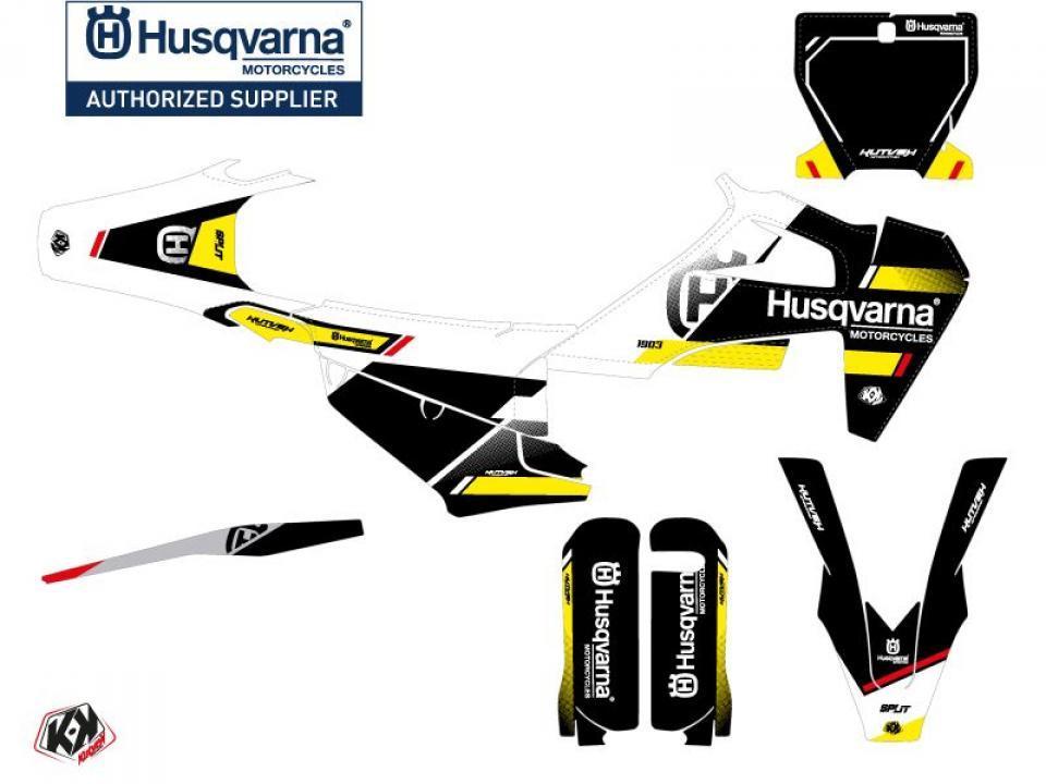 Autocollant stickers Kutvek pour Moto Husqvarna 250 Fc 4T 2014 Neuf
