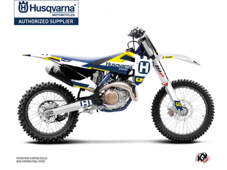 Autocollant stickers Kutvek pour Moto Husqvarna 250 Fc 4T 2014 Neuf