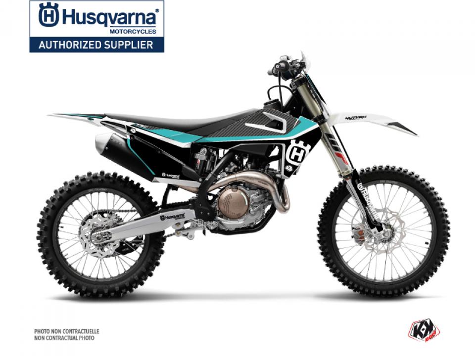 Autocollant stickers Kutvek pour Moto Husqvarna 250 Fc 4T 2015 Neuf