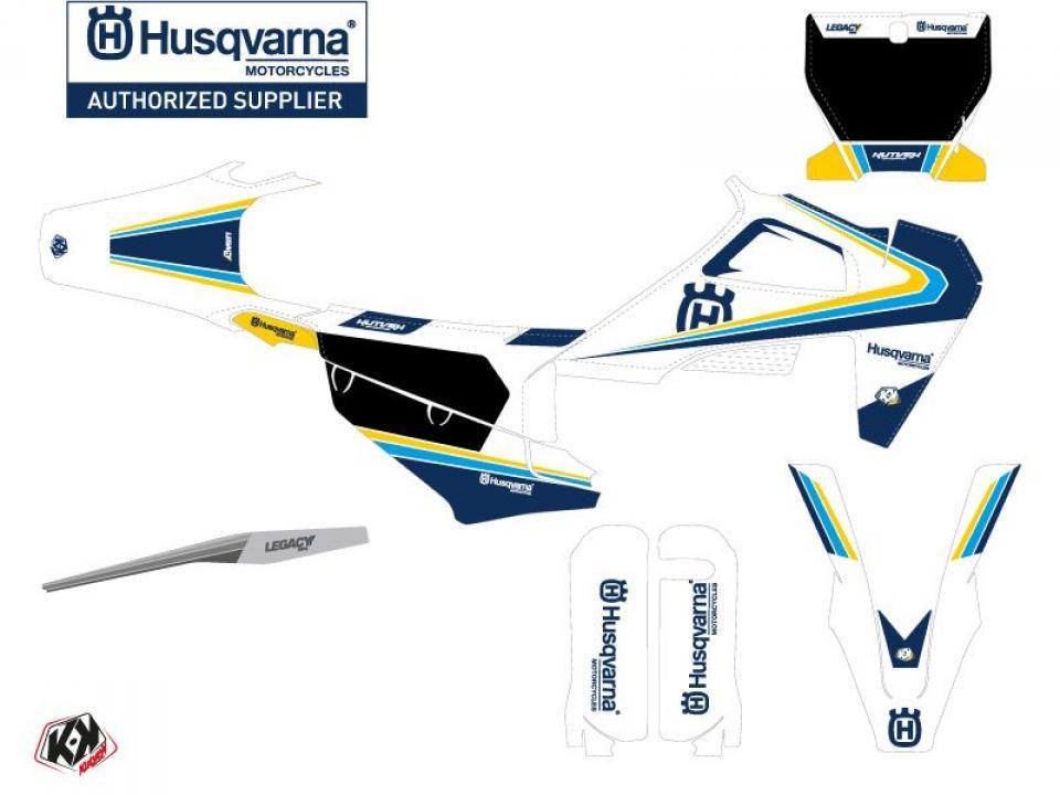 Autocollant stickers Kutvek pour Moto Husqvarna 250 Fc 4T 2015 Neuf