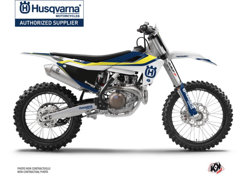 Autocollant stickers Kutvek pour Moto Husqvarna 250 Fc 4T 2016 à 2018 Neuf