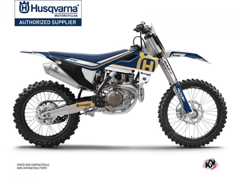 Autocollant stickers Kutvek pour Moto Husqvarna 250 Fc 4T 2016 à 2018 Neuf