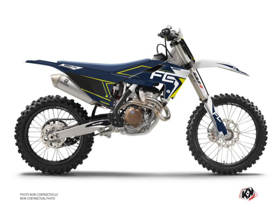 Autocollant stickers Kutvek pour Moto Husqvarna 250 Fc 4T 2016 à 2018 Neuf