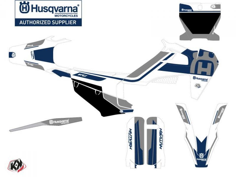 Autocollant stickers Kutvek pour Moto Husqvarna 250 Fc 4T 2019 à 2022 Neuf