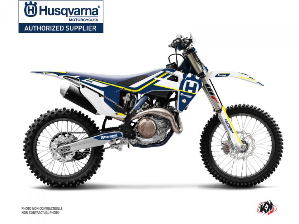 Autocollant stickers Kutvek pour Moto Husqvarna 350 Fc 4T 2014 Neuf