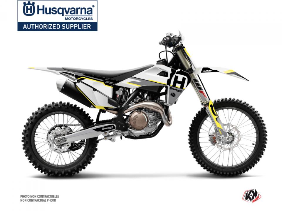 Autocollant stickers Kutvek pour Moto Husqvarna 350 Fc 4T 2015 Neuf