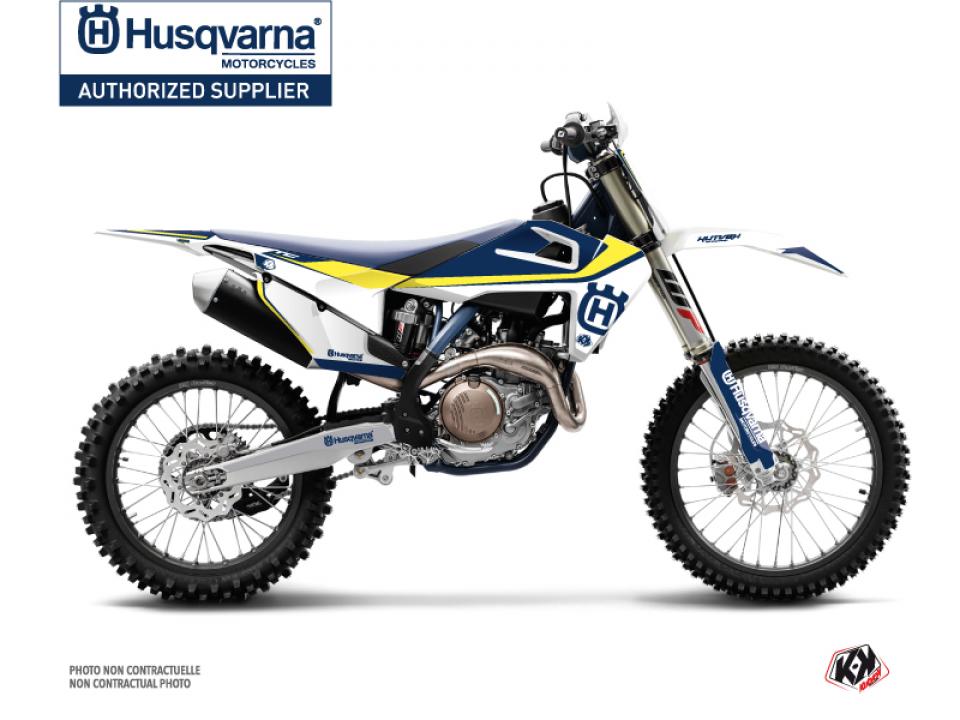 Autocollant stickers Kutvek pour Moto Husqvarna 350 Fc 4T 2016 à 2018 Neuf