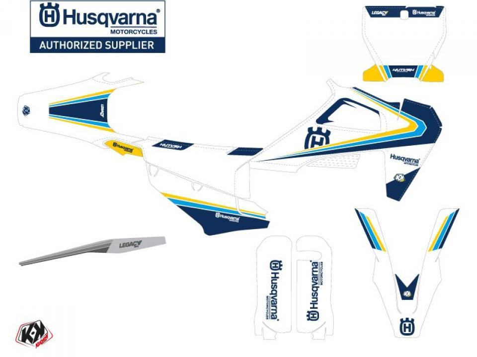 Autocollant stickers Kutvek pour Moto Husqvarna 350 Fc 4T 2016 à 2018 Neuf